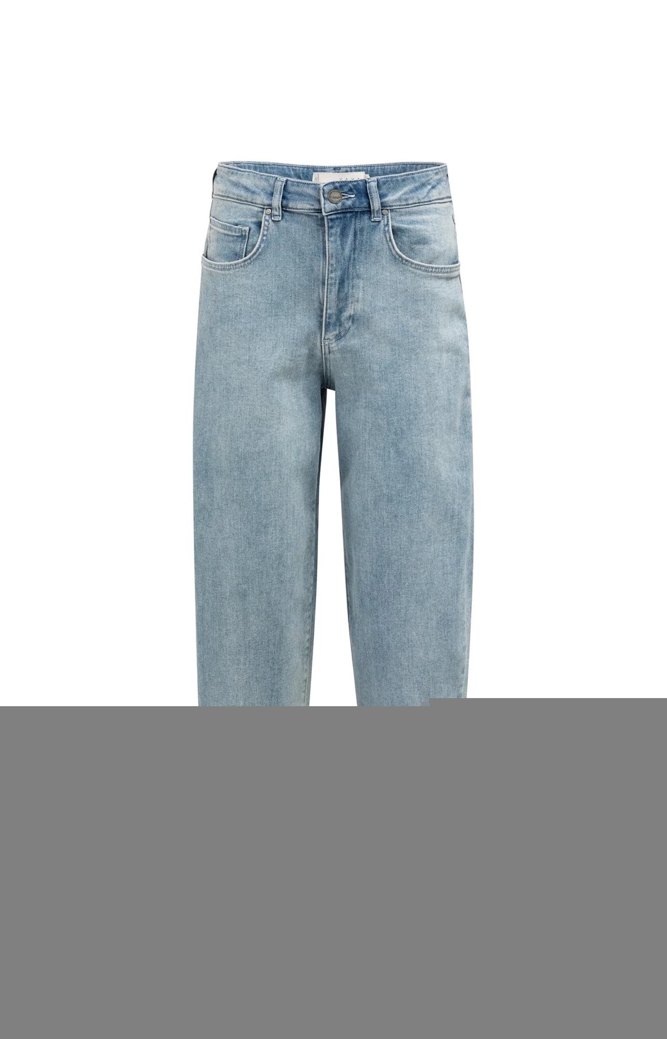 Denim Broek met Losse Pasvorm