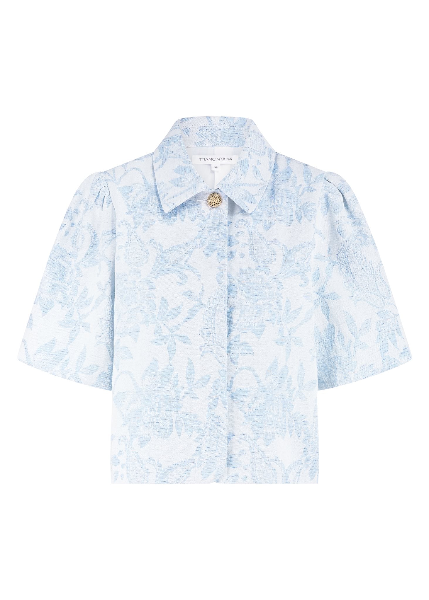 Denim Jacquard Jacket