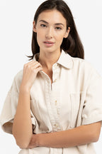 Denim Jasje met Korte Mouwen