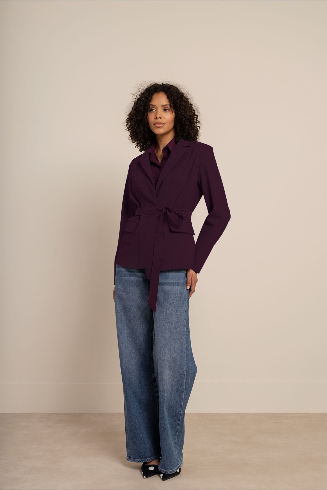 Elin Bonded Blazer