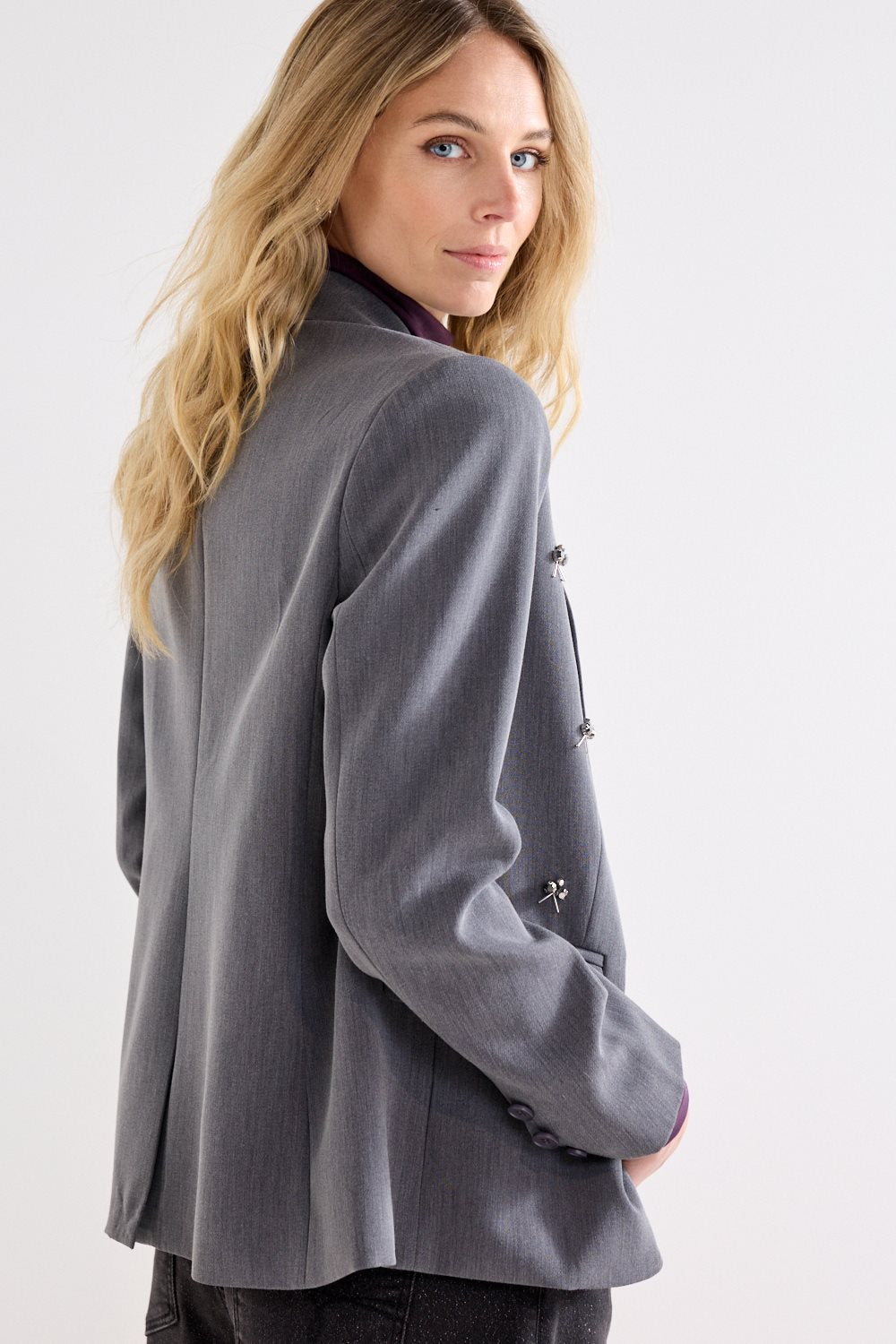 Embellished Blazer