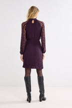 Fancy Lace Crinkle Dress