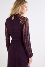 Fancy Lace Crinkle Dress
