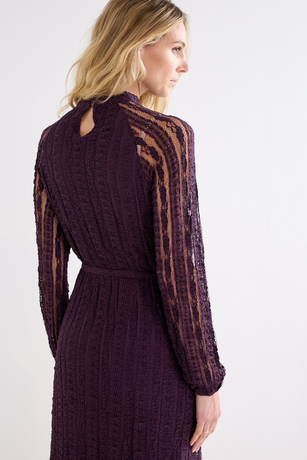 Fancy Lace Crinkle Dress