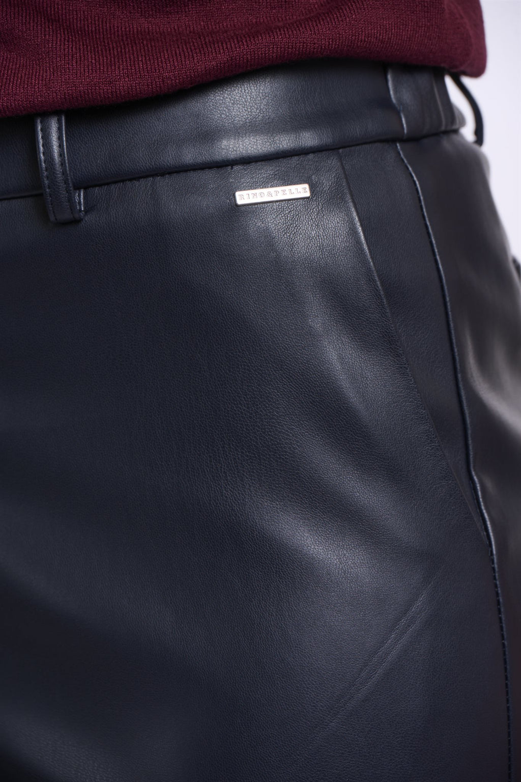 Faux Leather Broek