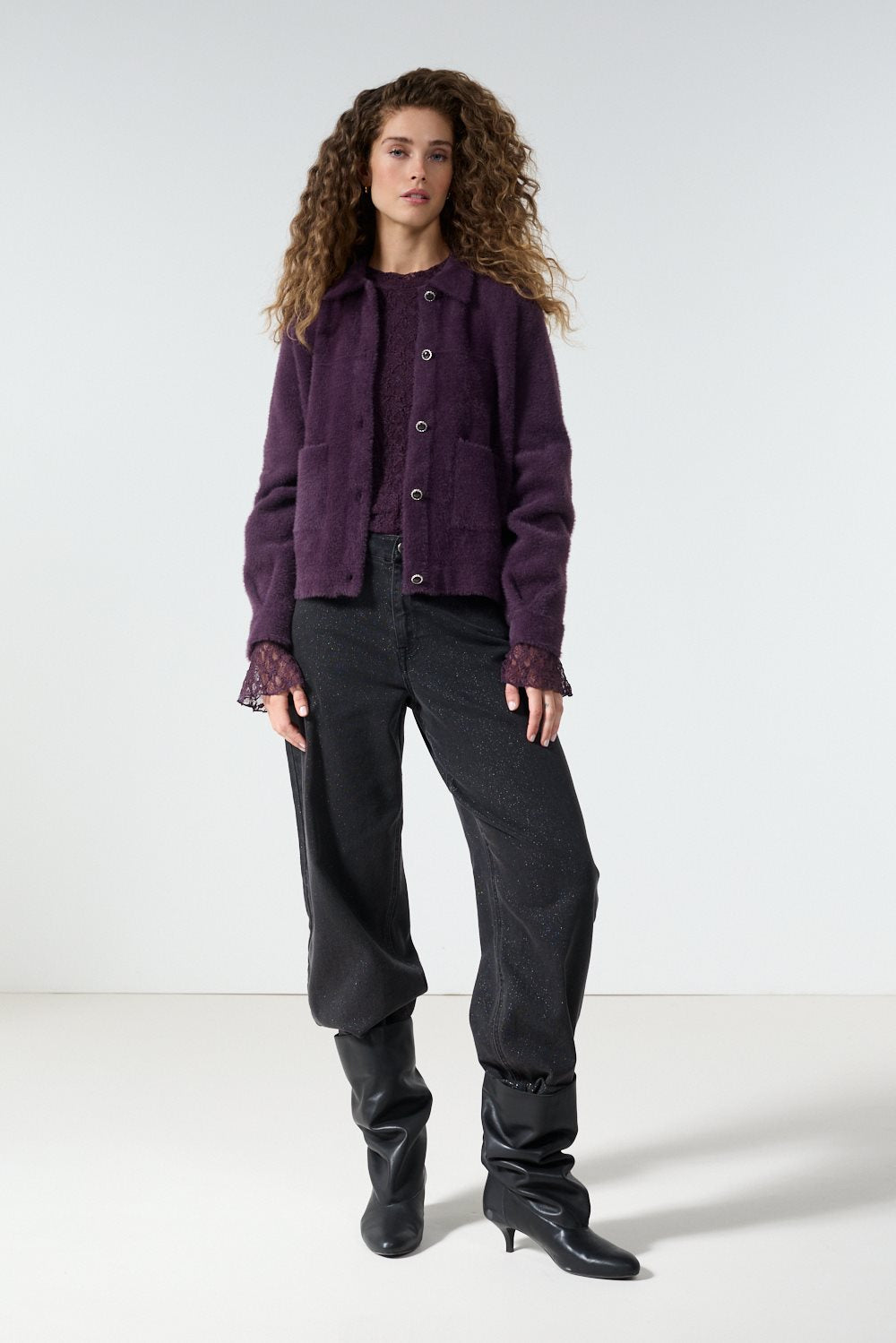 Feather Yarn Jacket