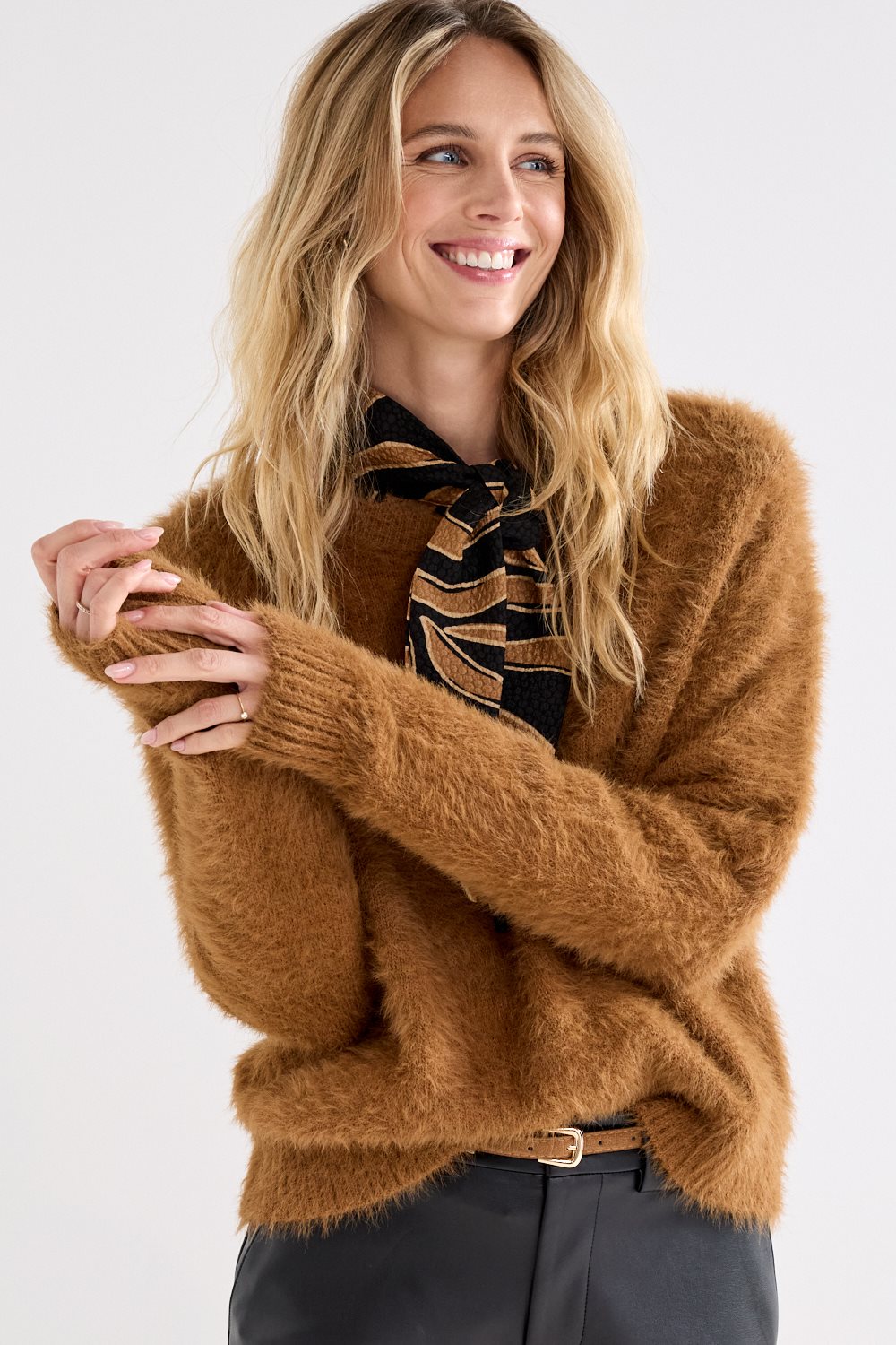 Feather Yarn Jumper