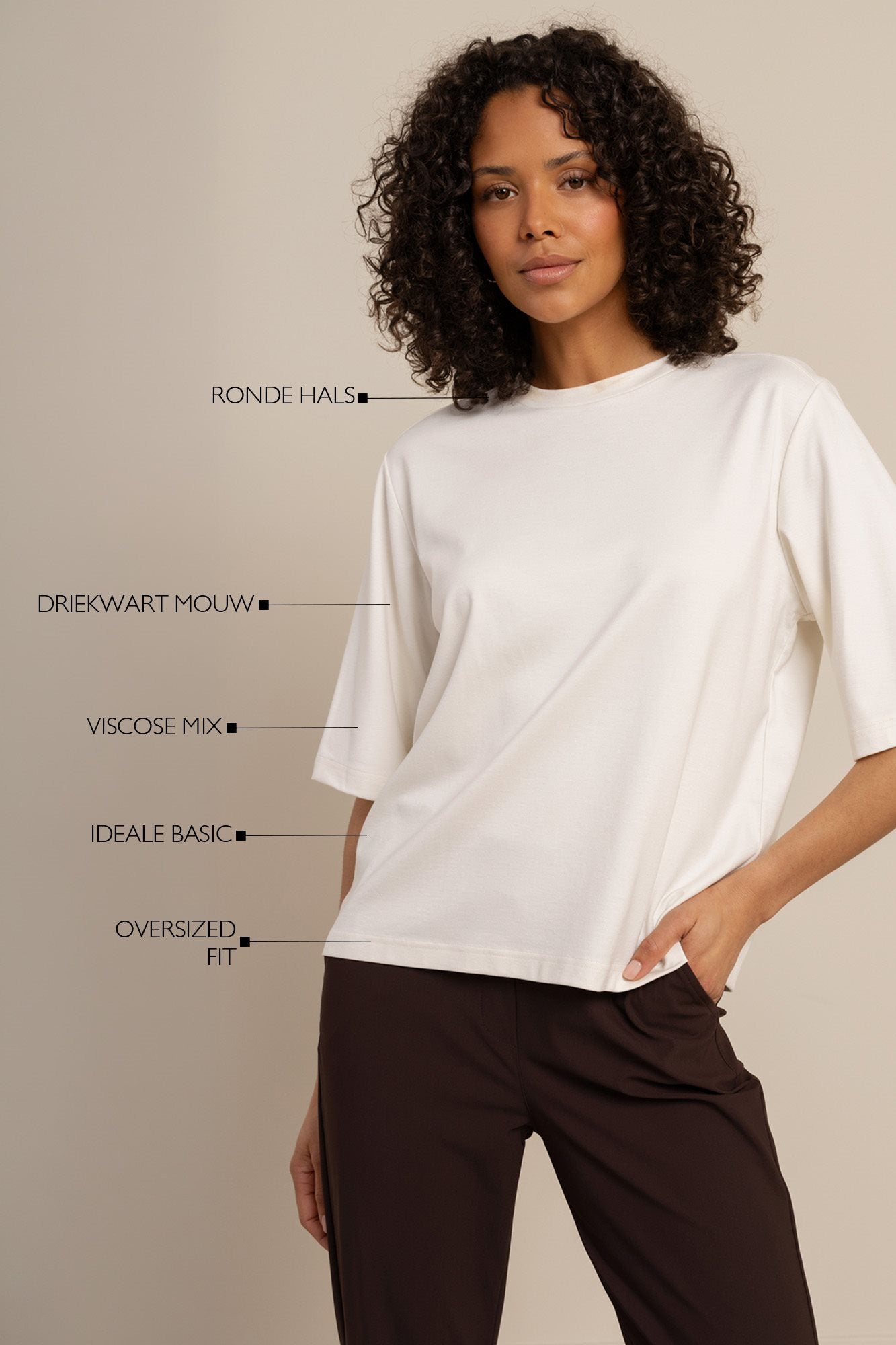 Fiore Round Neck T-shirt