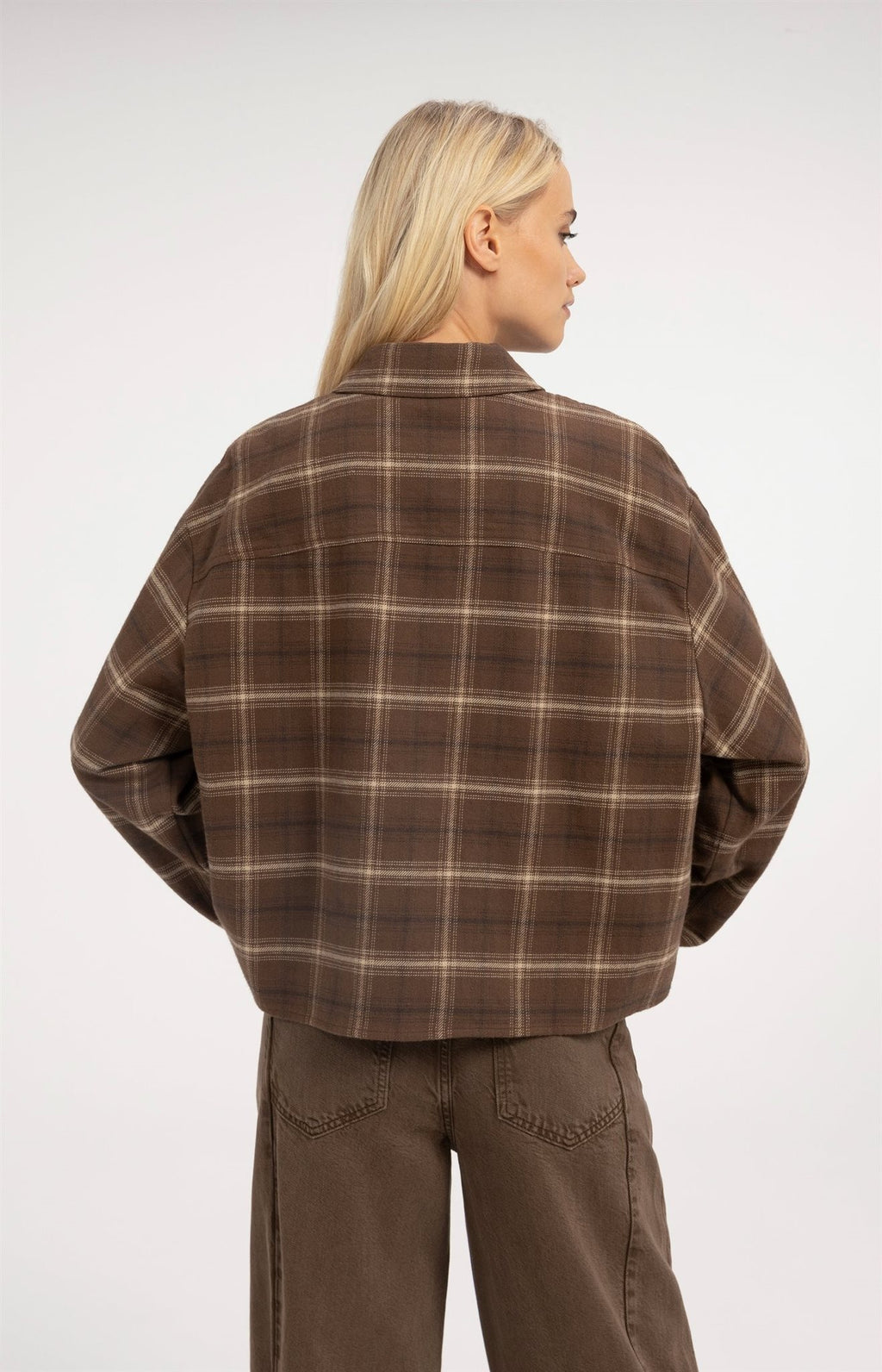 Geruite Flanellen Blouse