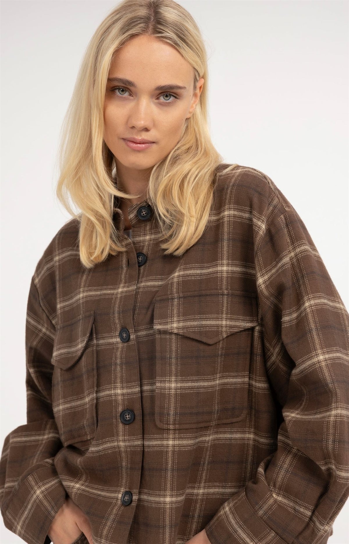 Geruite Flanellen Blouse