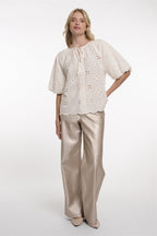 Geborduurde Blouse