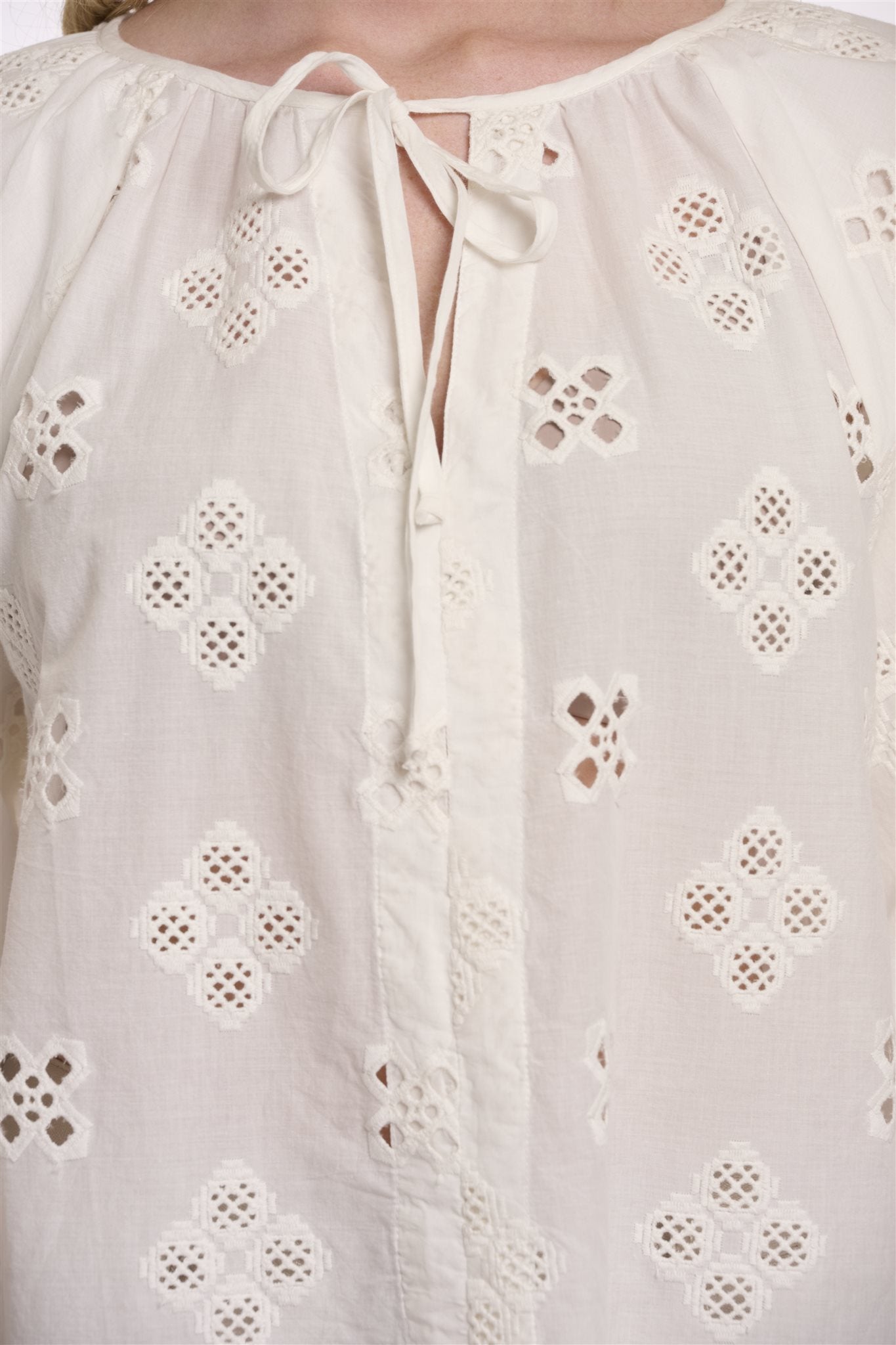 Geborduurde Blouse