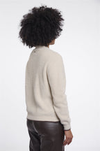 Gebreid Vest met Knoopsluiting