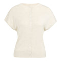 Gebreid Vest met Korte Mouwen