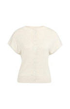 Gebreid Vest met Korte Mouwen