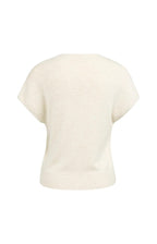 Gebreid Vest met Korte Mouwen
