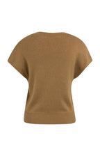 Gebreid Vest met Korte Mouwen