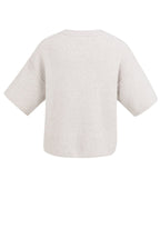 Gebreid Vest met Wijde Mouwen