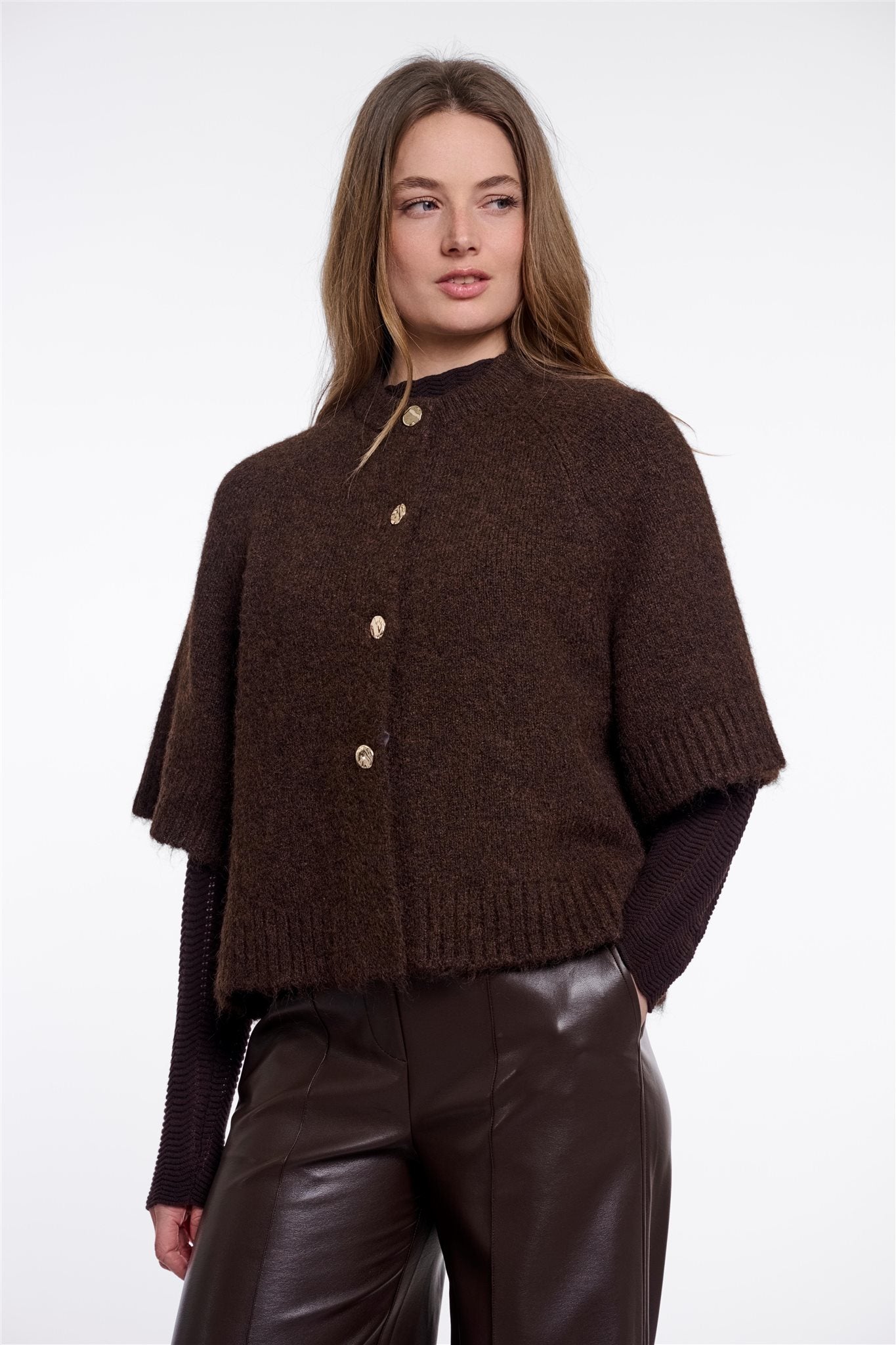 Gebreide Cape