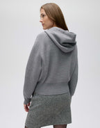 Gebreide Hoodie Perel