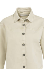 Gekleurd Denim Jasje