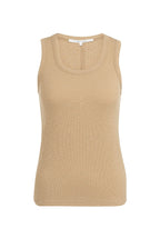 Geribd Singlet met Ronde Hals
