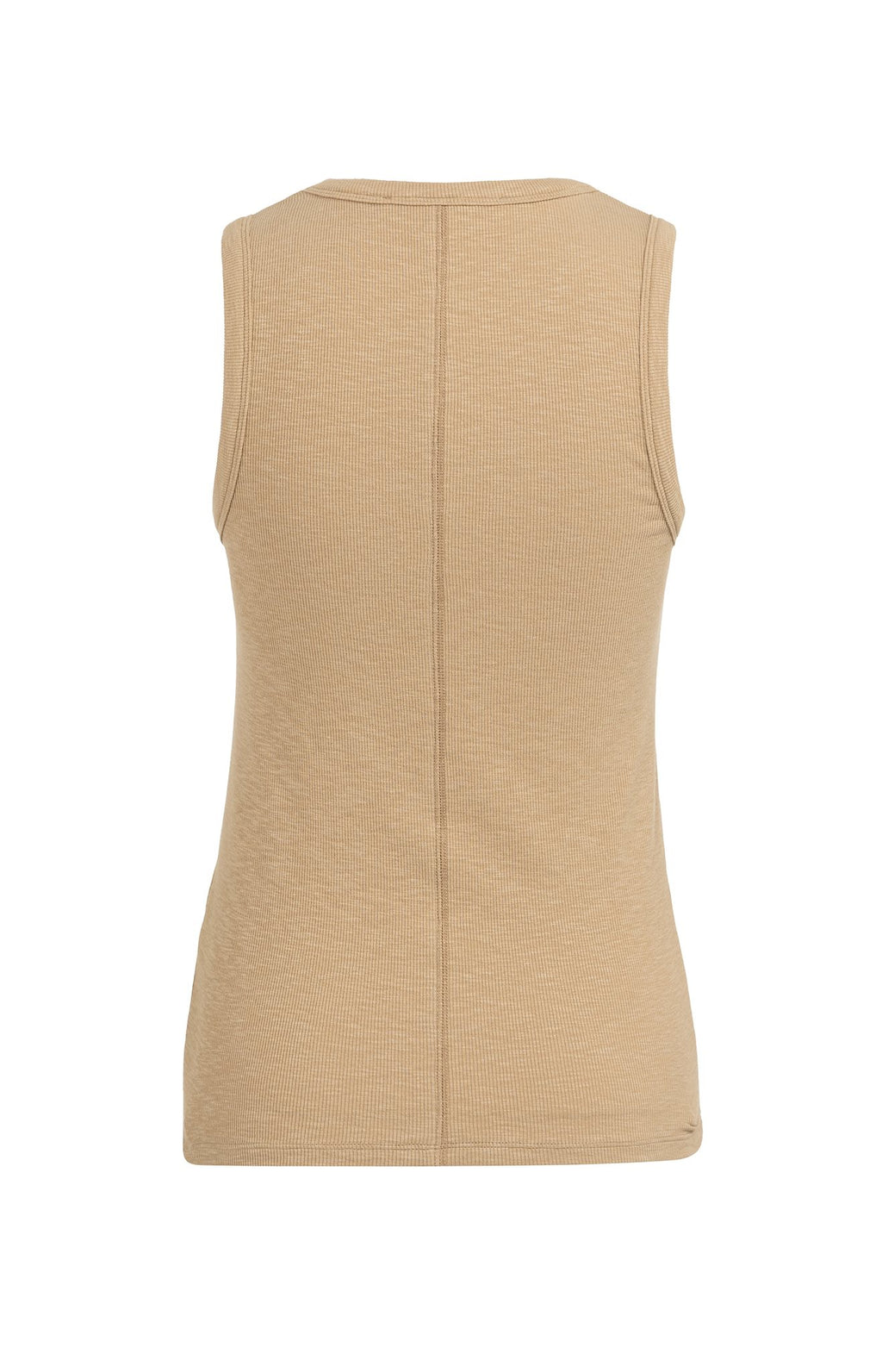 Geribd Singlet met Ronde Hals