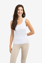 Geribd Singlet met Ronde Hals