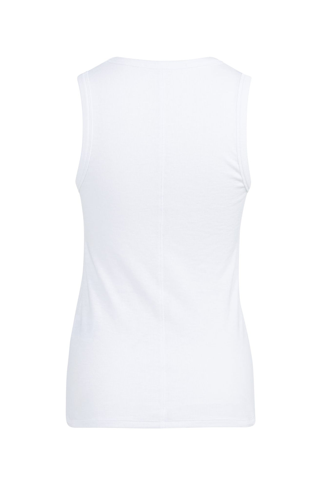 Geribd Singlet met Ronde Hals