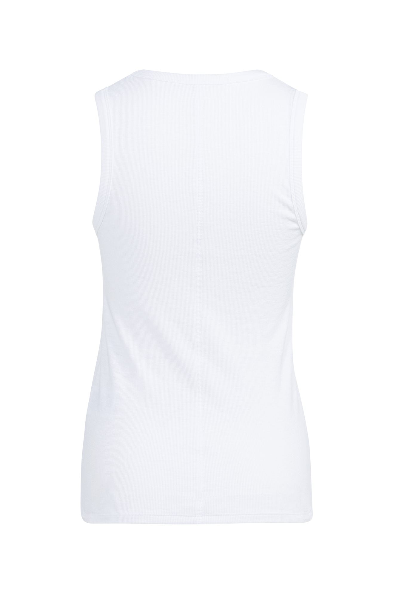 Geribd Singlet met Ronde Hals