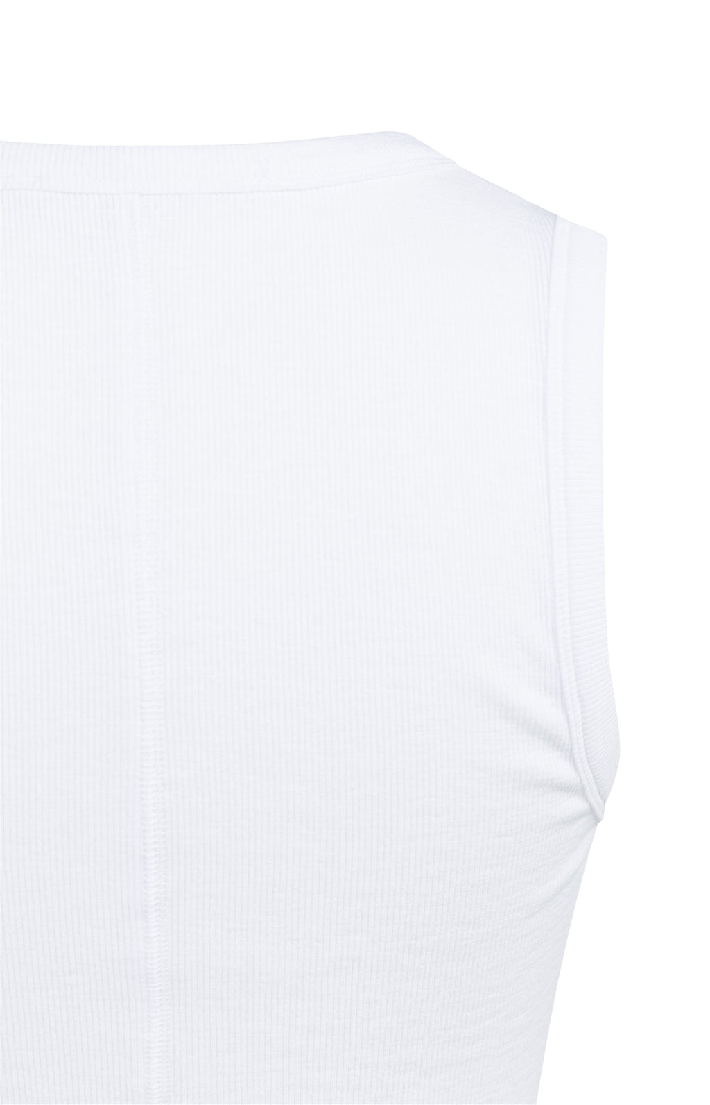 Geribd Singlet met Ronde Hals