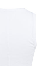 Geribd Singlet met Ronde Hals