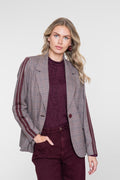 Geruite Blazer