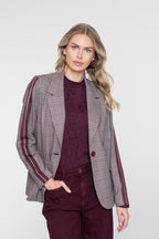 Geruite Blazer