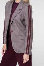 Geruite Blazer