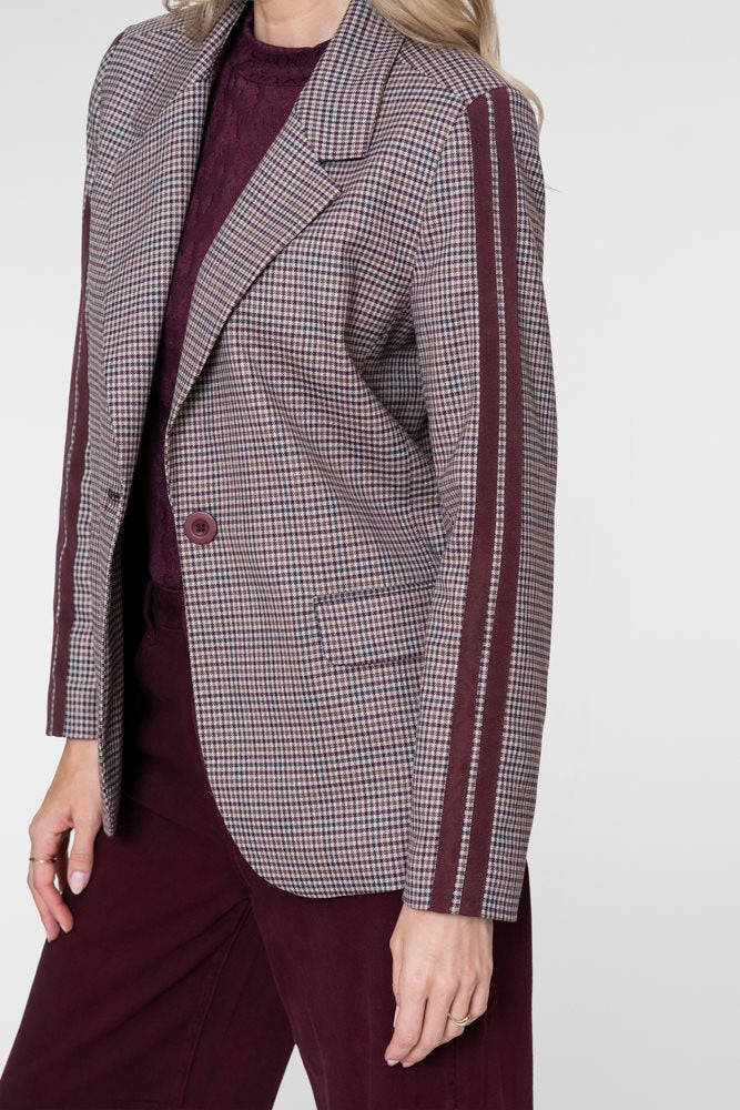 Geruite Blazer