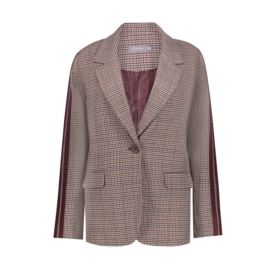 Geruite Blazer