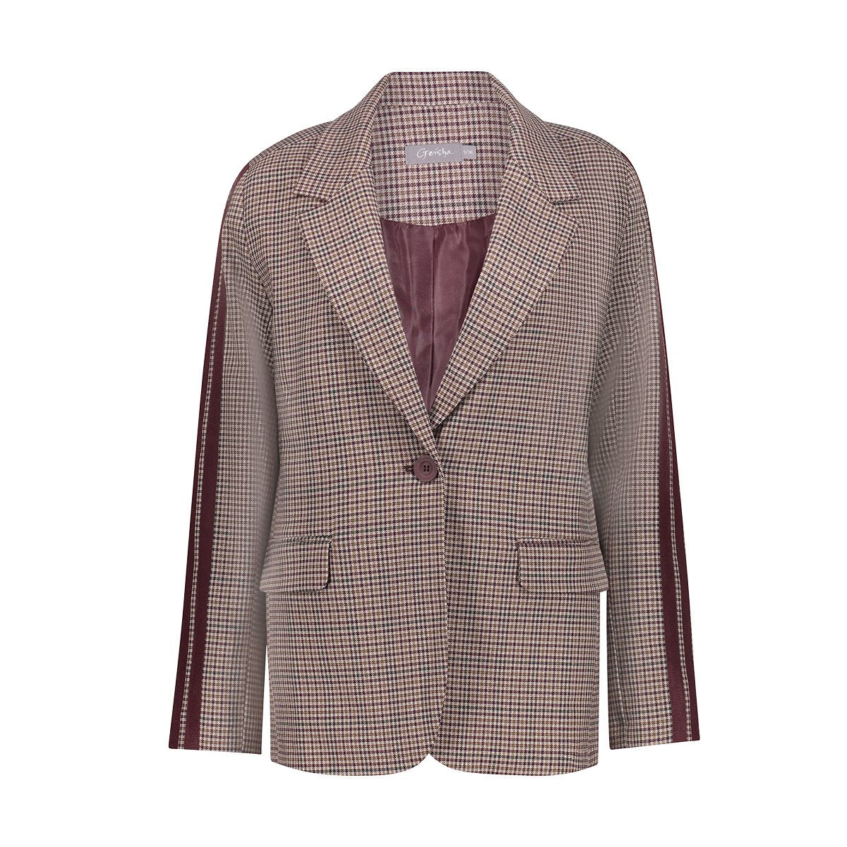 Geruite Blazer