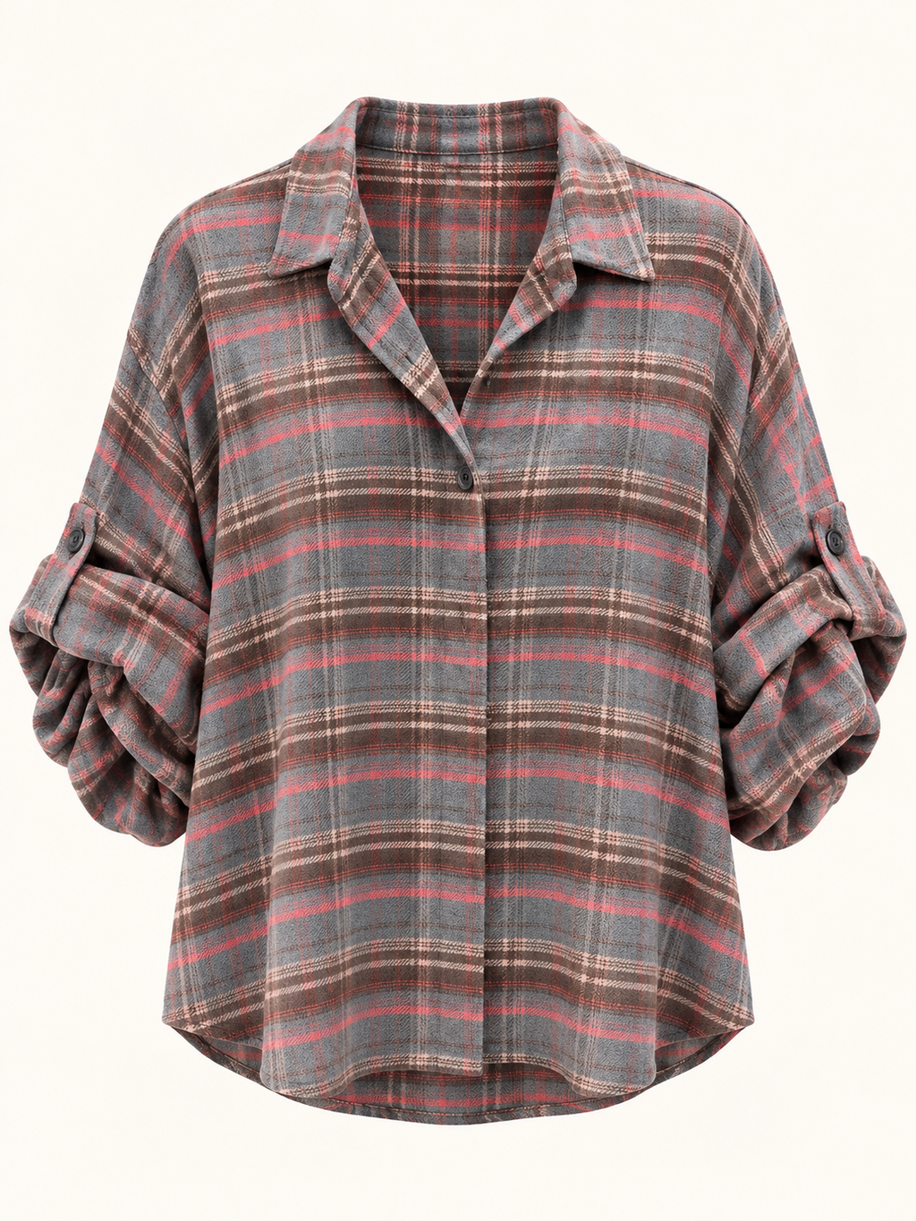 Geruite Blouse
