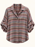 Geruite Blouse