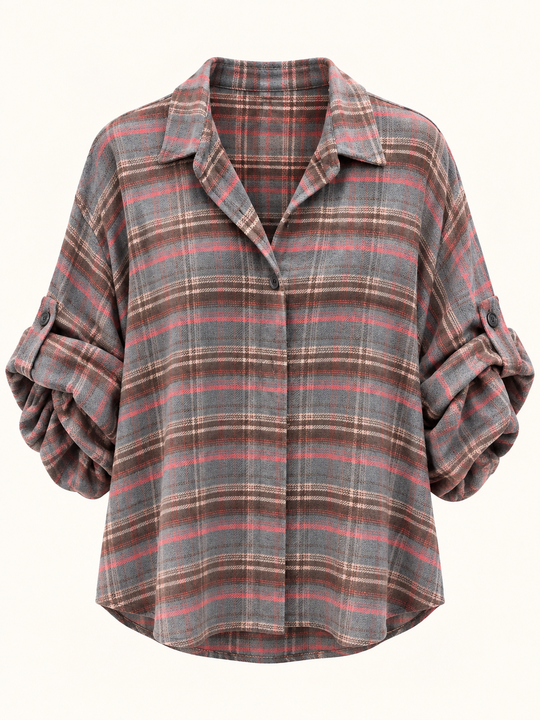 Geruite Blouse