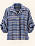 Geruite Blouse