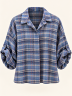 Geruite Blouse