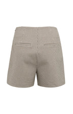 Geruite Skort met Overslag