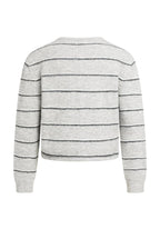 Gestreept Gebreid Vest