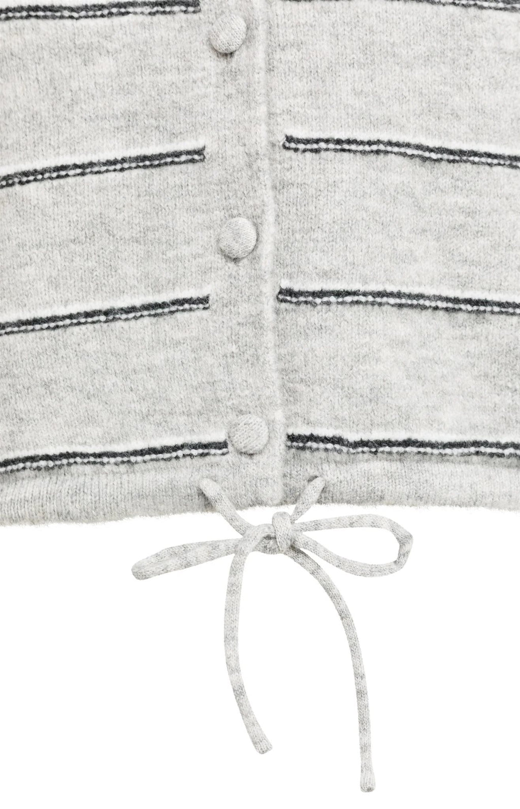 Gestreept Gebreid Vest