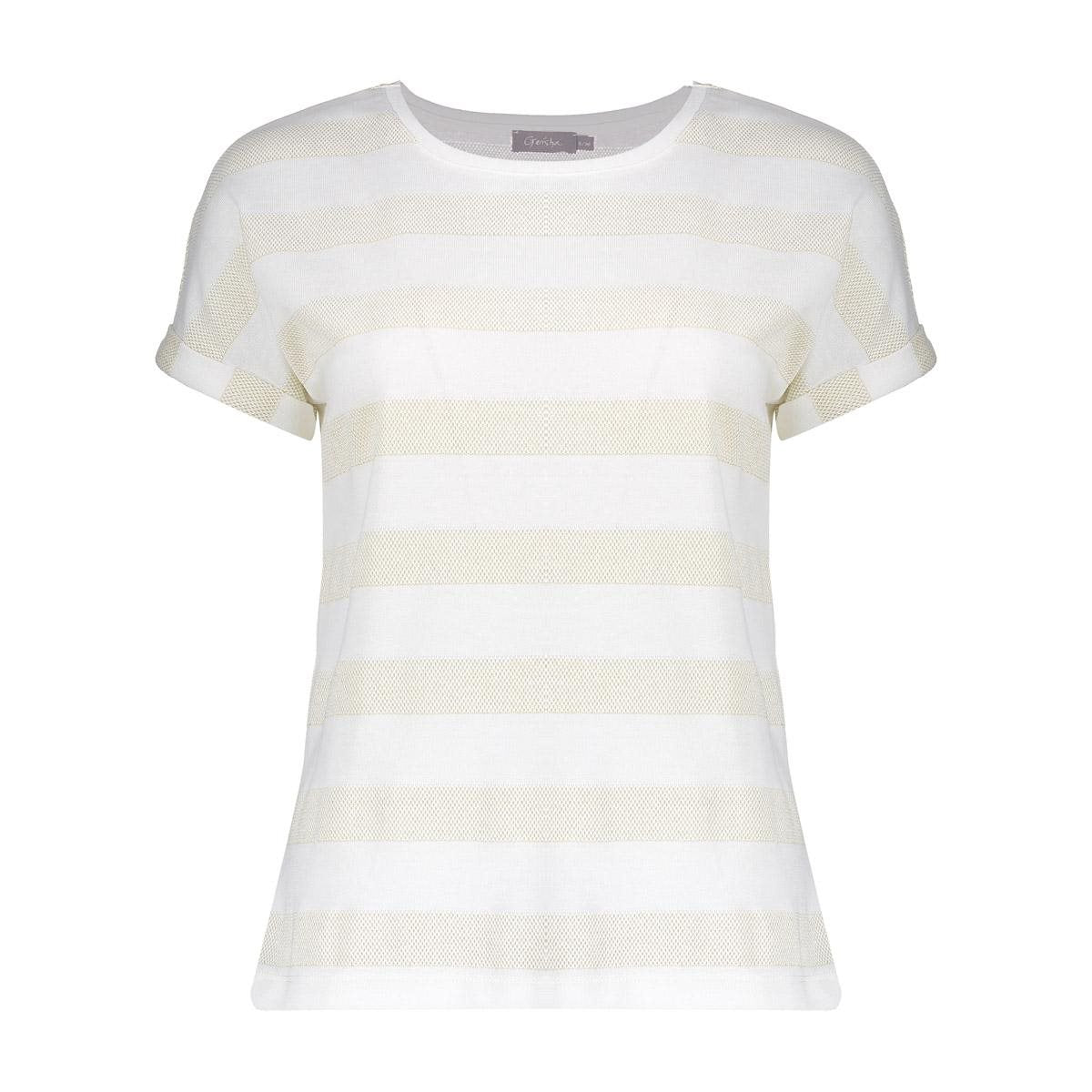 Gestreept T-shirt met Lurex