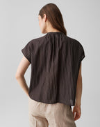 Gestreepte Blouse Friepe
