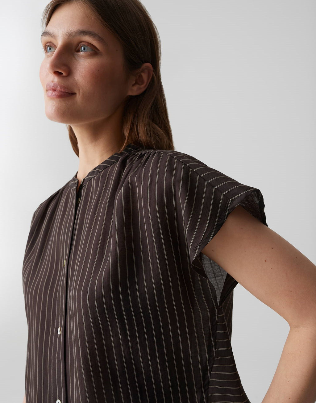 Gestreepte Blouse Friepe