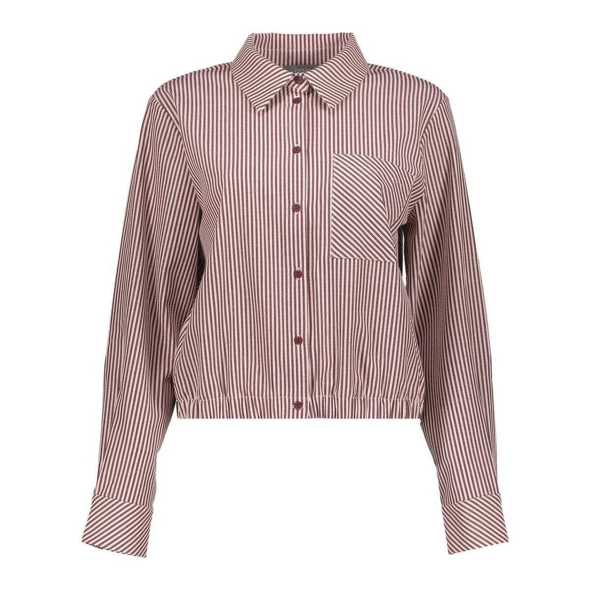 Gestreepte Blouse met Borstzak